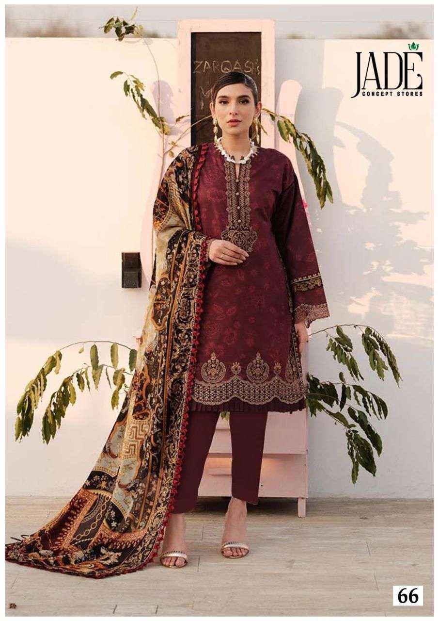 Jade Chevron Vol-7  Cotton Readymade Suit (6 Pc Catalog)