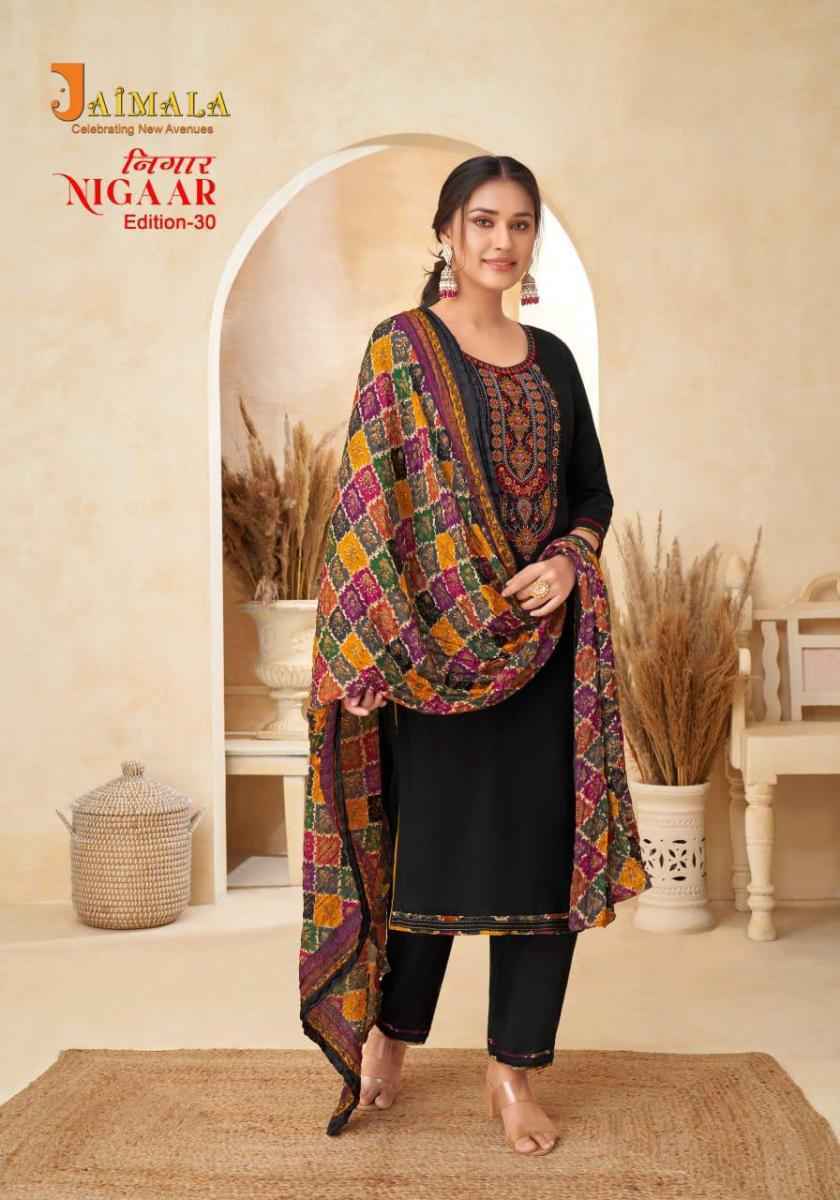 Jaimala Nigaar Edition Vol-30 Reyon Dress Material (8 pcs Catalogue)