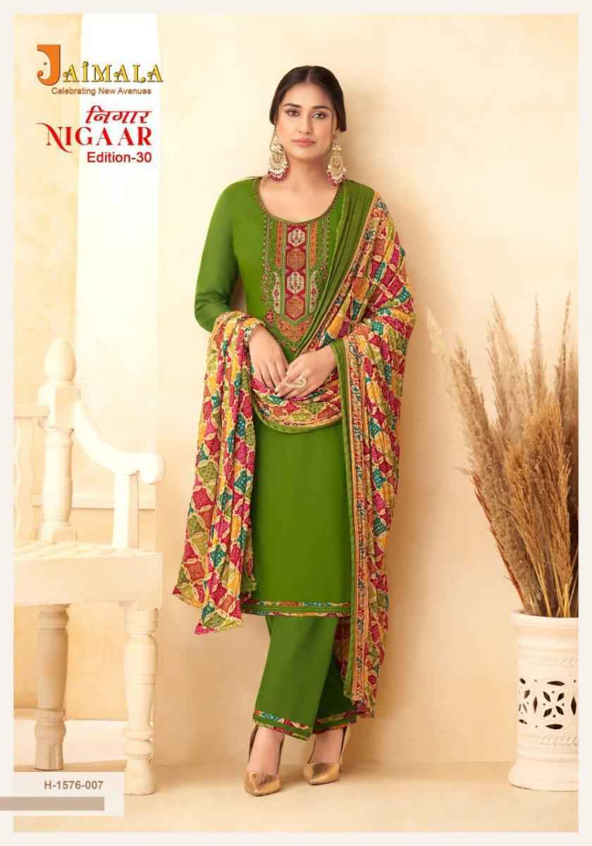 Jaimala Nigaar Edition Vol-30 Reyon Dress Material (8 pcs Catalogue)