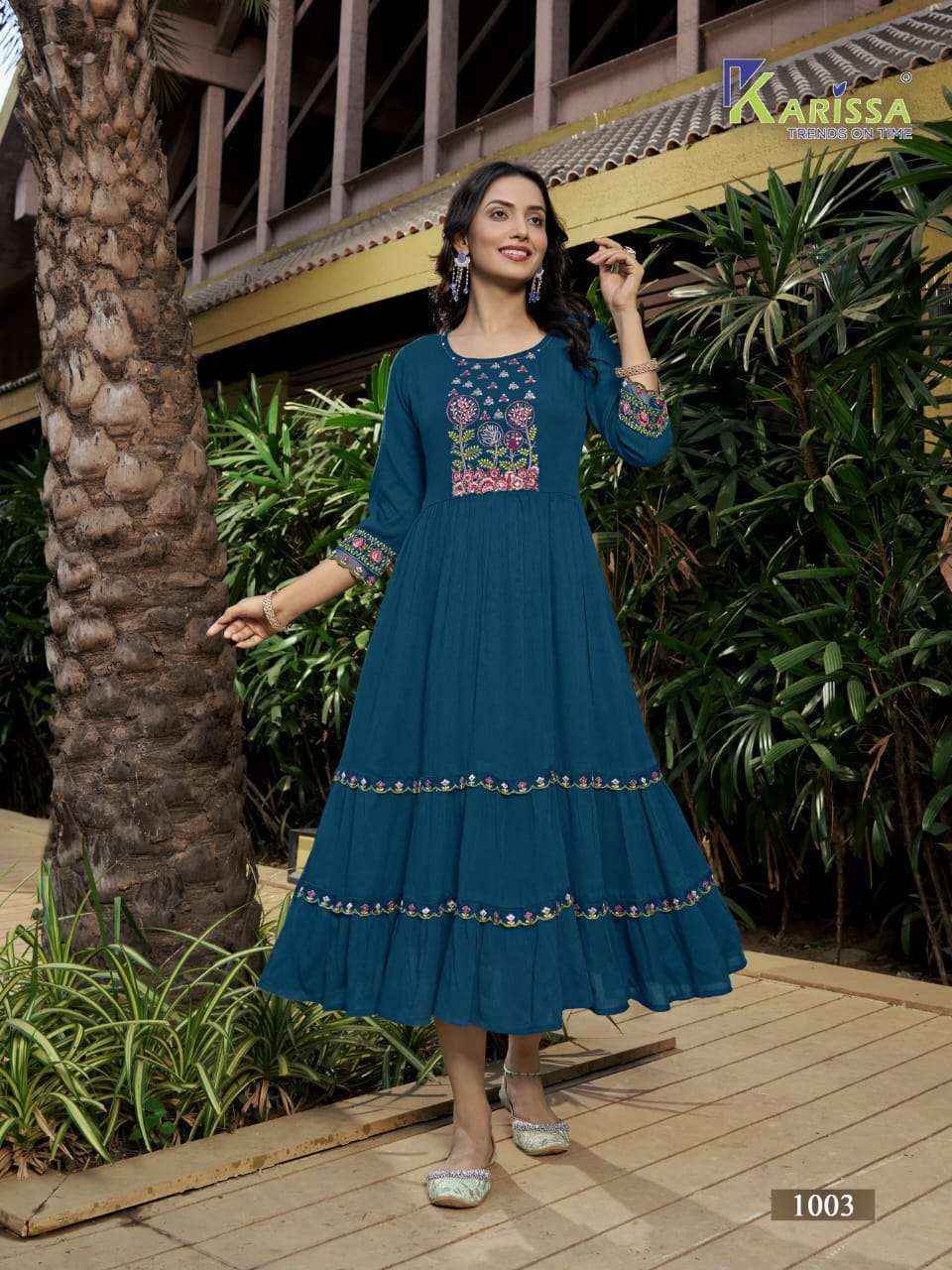 Karissa Zoya Vol-2 Reyon Kurti (4 pcs Catalogue)