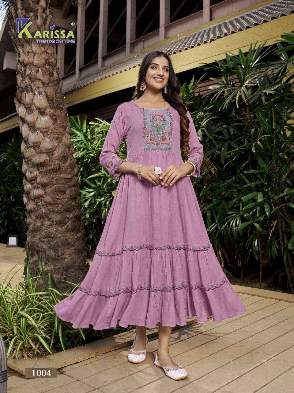 Karissa Zoya Vol-2 Reyon Kurti (4 pcs Catalogue)
