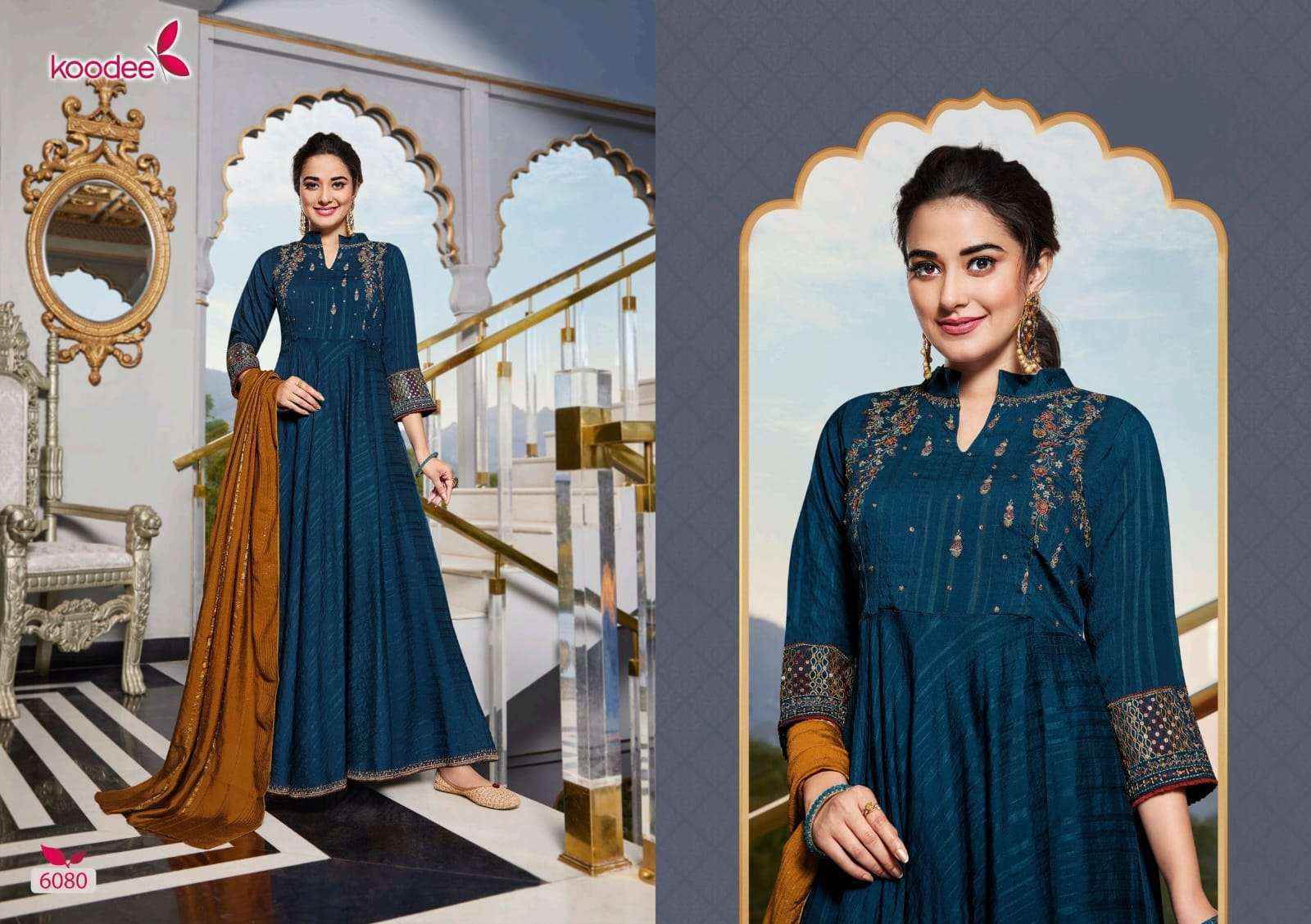 Koodee Fashion Sundra Vol-3 Viscose Readymade Suit (6 pcs Catalogue)