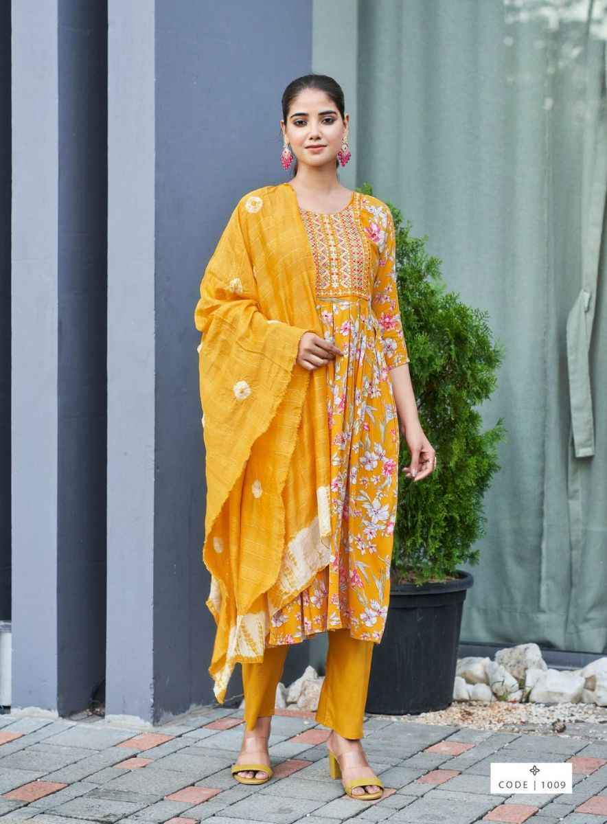 Kushal,s Morni Rayon Readymade Suit (10 pcs Catalogue)