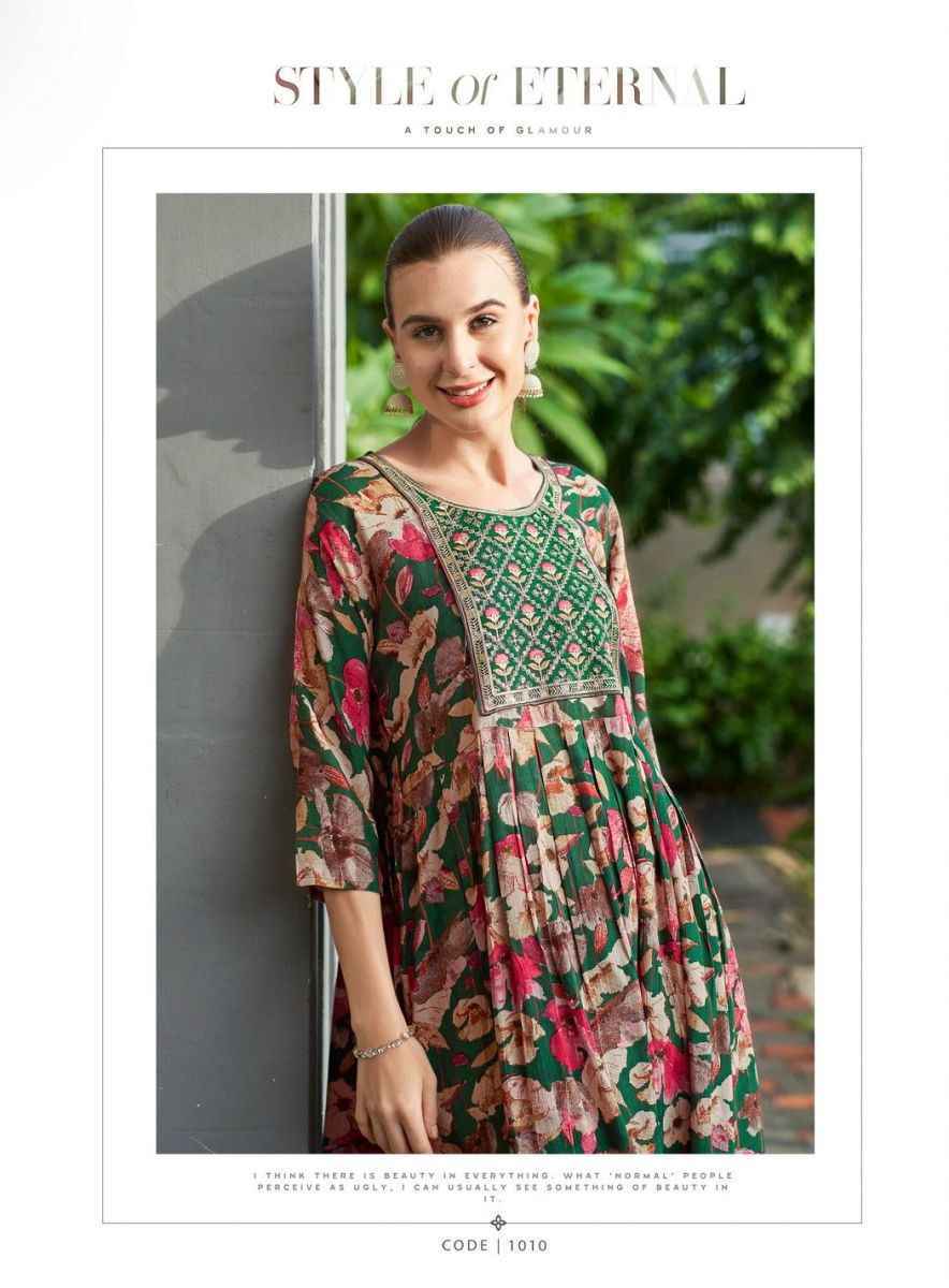 Kushal,s Morni Rayon Readymade Suit (10 pcs Catalogue)