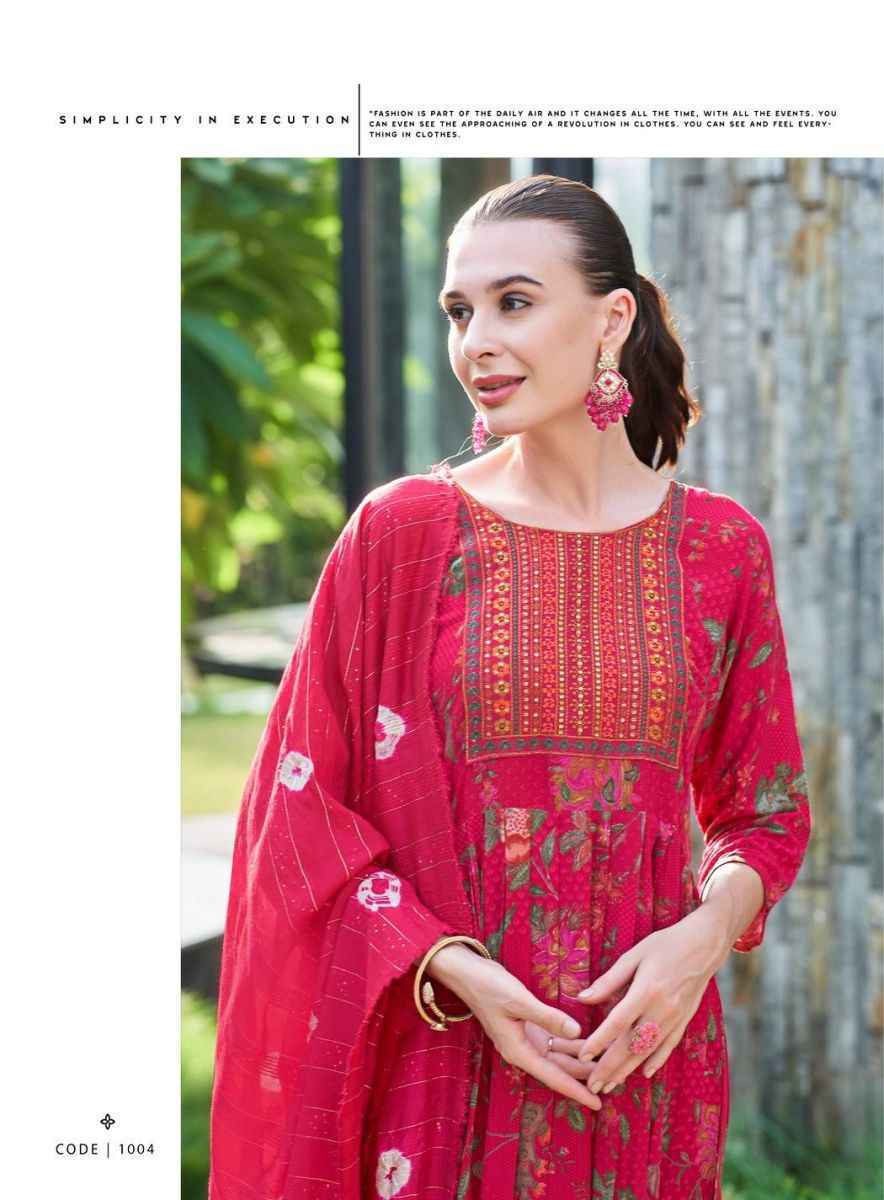 Kushal,s Morni Rayon Readymade Suit (10 pcs Catalogue)