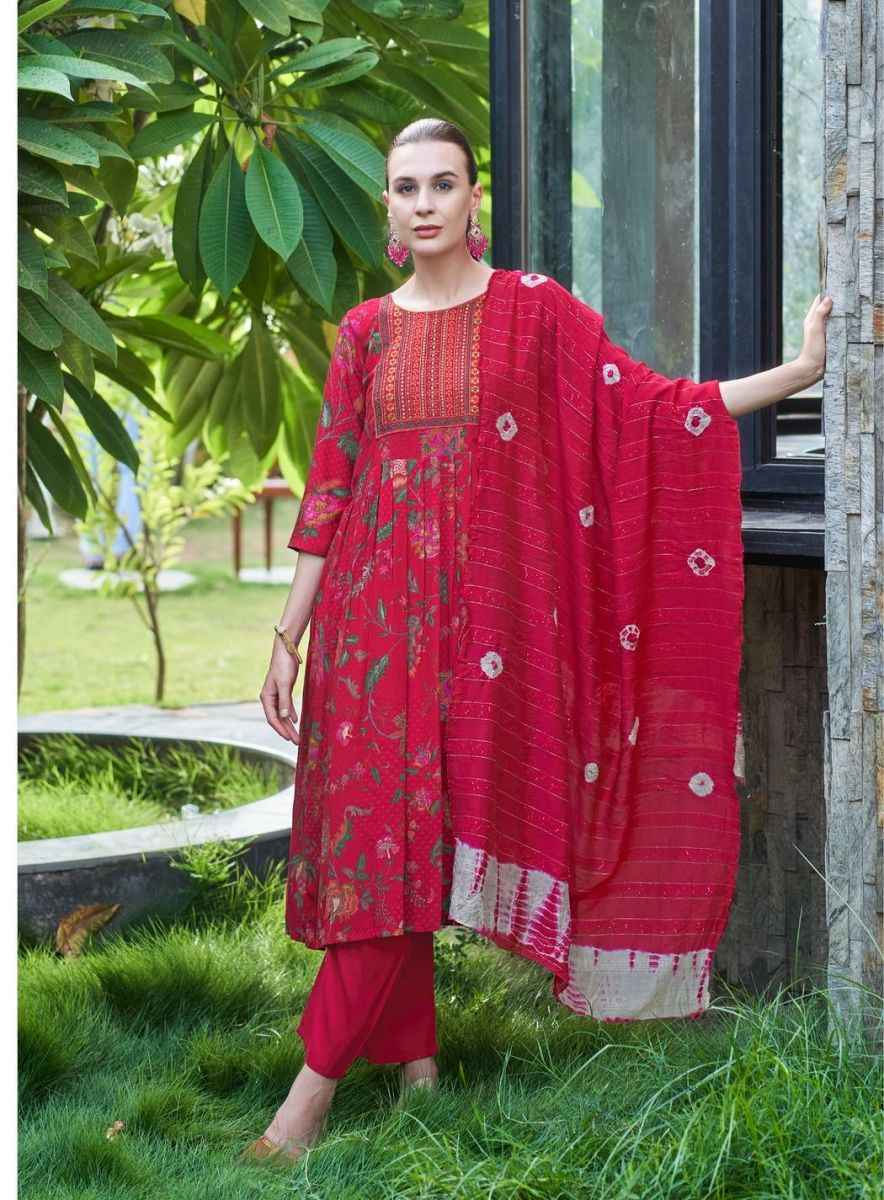 Kushal,s Morni Rayon Readymade Suit (10 pcs Catalogue)