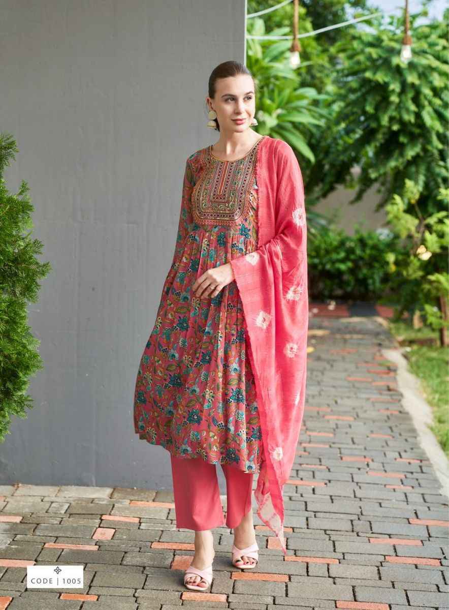 Kushal,s Morni Rayon Readymade Suit (10 pcs Catalogue)
