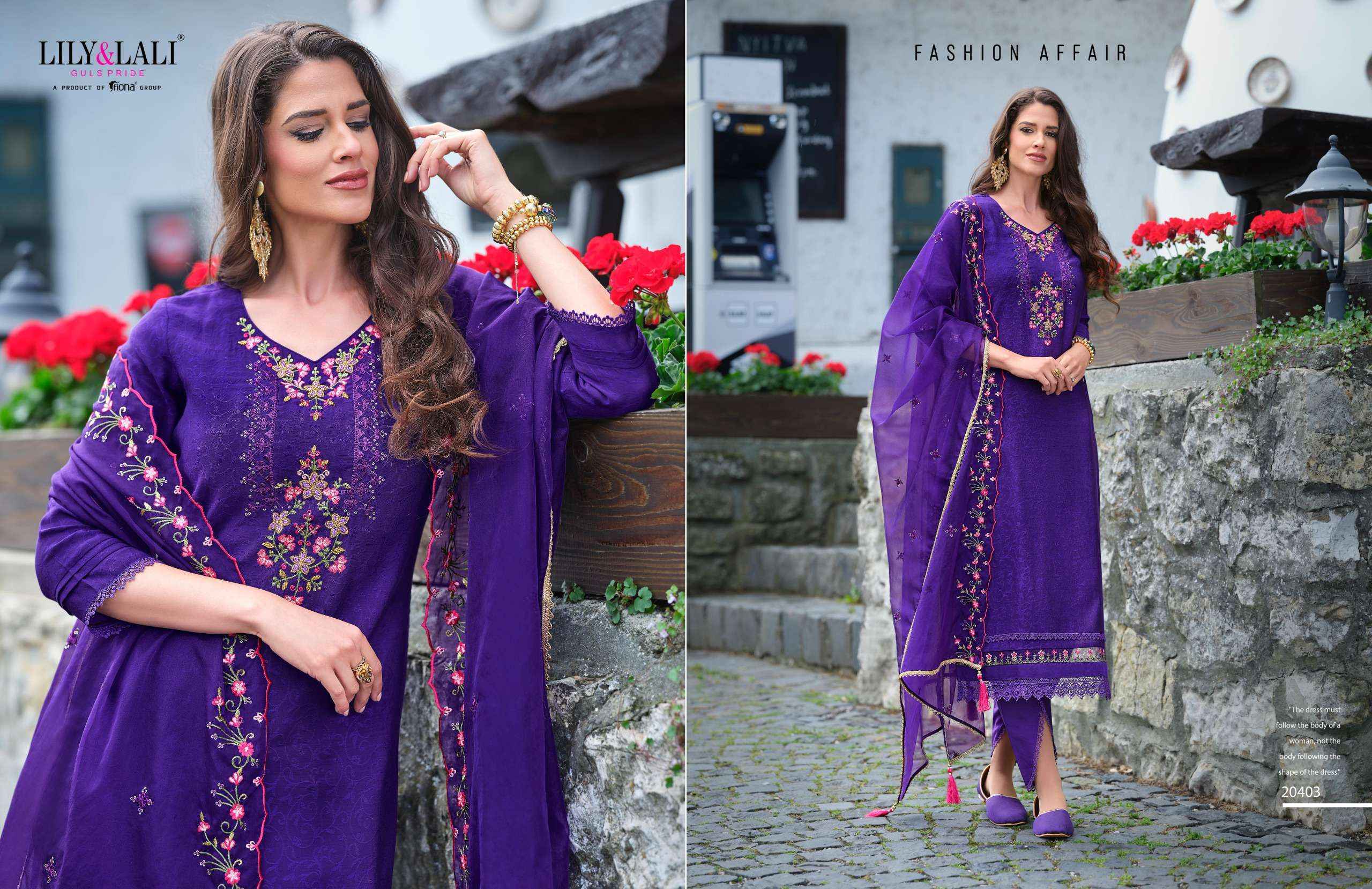 Lily & Lali Miraan Vol-2 Viscose Readymade Suit (6 pcs Catalogue)      