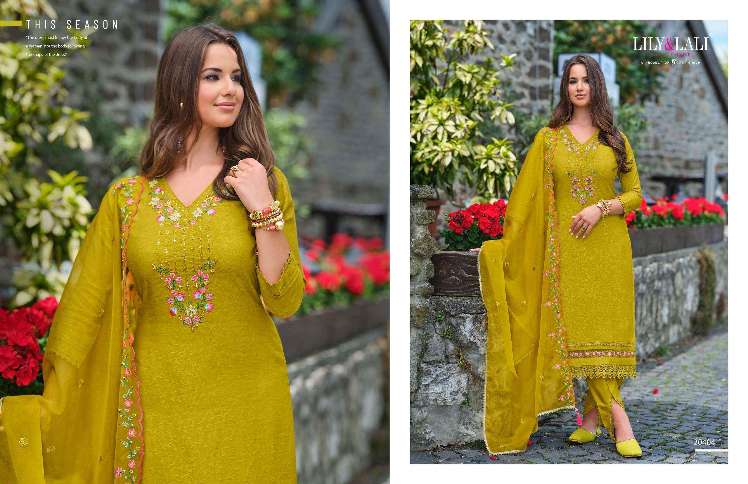 Lily & Lali Miraan Vol-2 Viscose Readymade Suit (6 pcs Catalogue)      