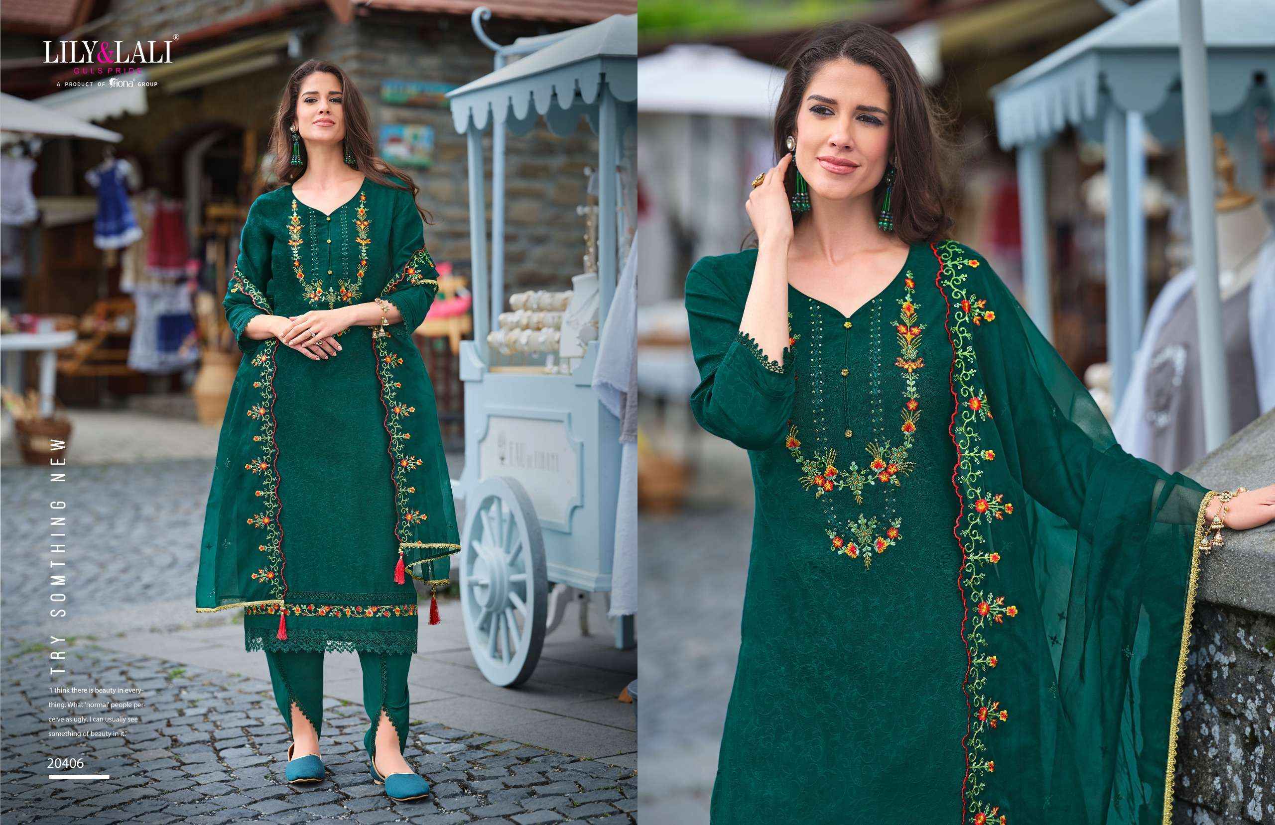 Lily & Lali Miraan Vol-2 Viscose Readymade Suit (6 pcs Catalogue)      