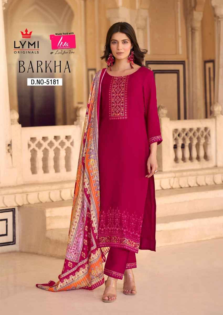 Lymi Barkha Viscose Readymade Suit (4 pcs Catalogue)