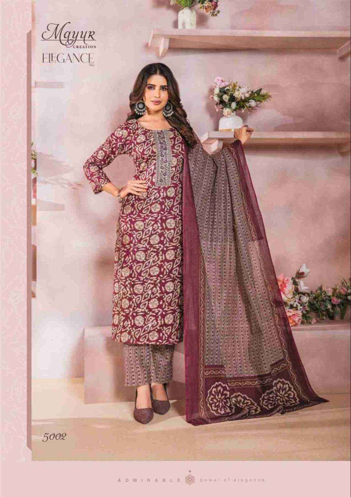 Mayur Creation Elegance Vol-5 Cotton Readymade Suit (10 pcs Catalogue)