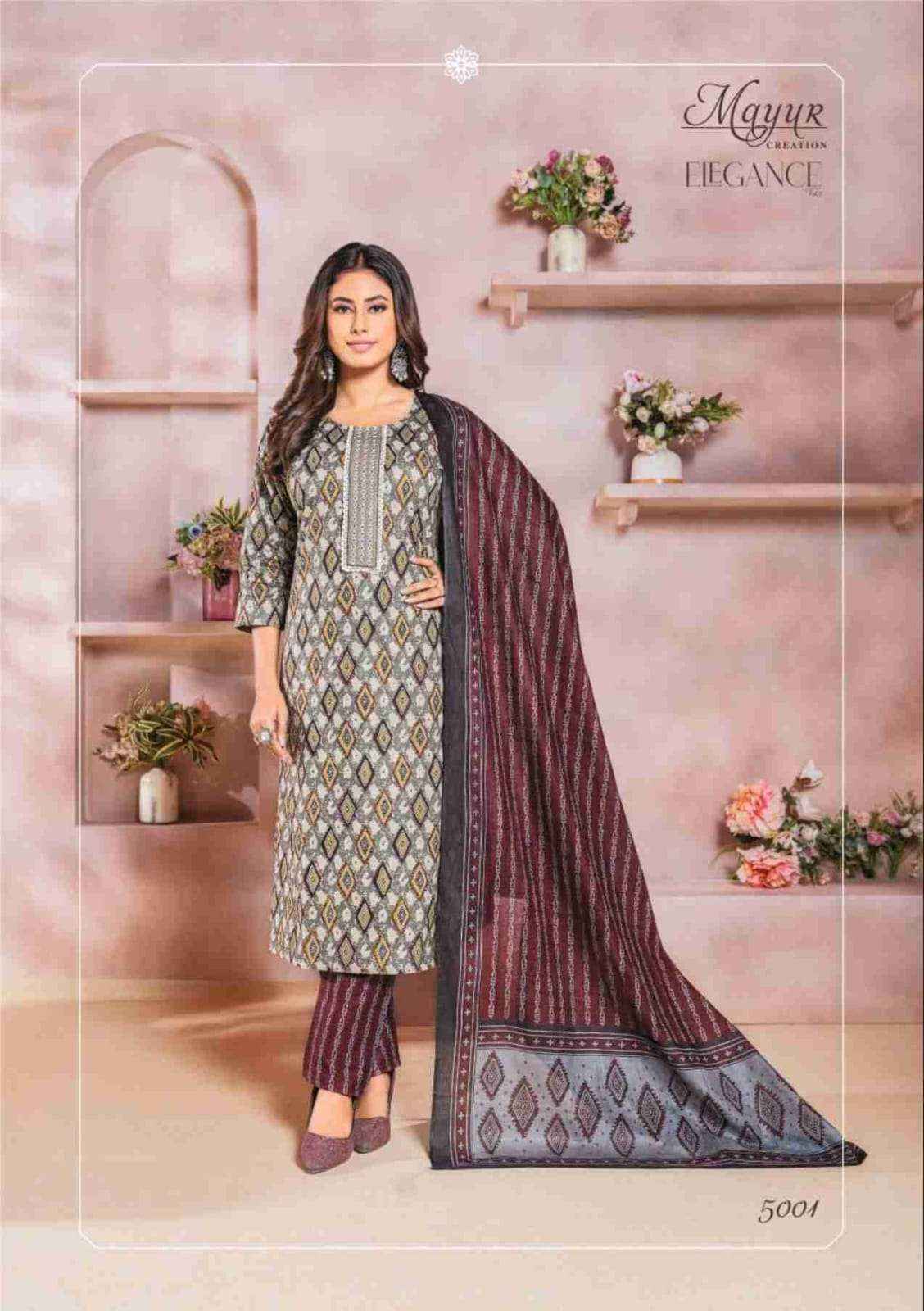 Mayur Creation Elegance Vol-5 Cotton Readymade Suit (10 pcs Catalogue)