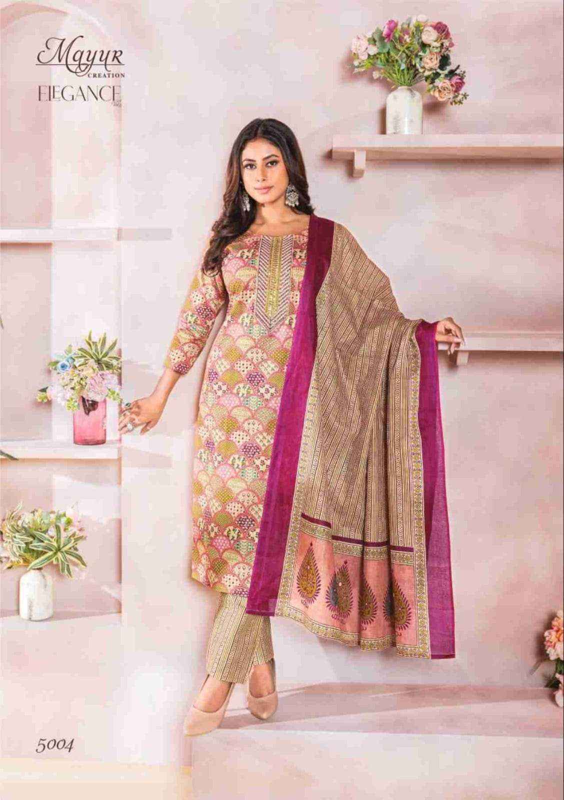 Mayur Creation Elegance Vol-5 Cotton Readymade Suit (10 pcs Catalogue)