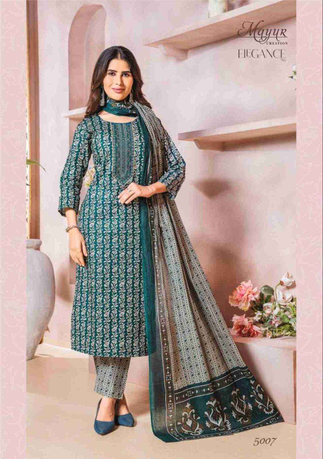 Mayur Creation Elegance Vol-5 Cotton Readymade Suit (10 pcs Catalogue)