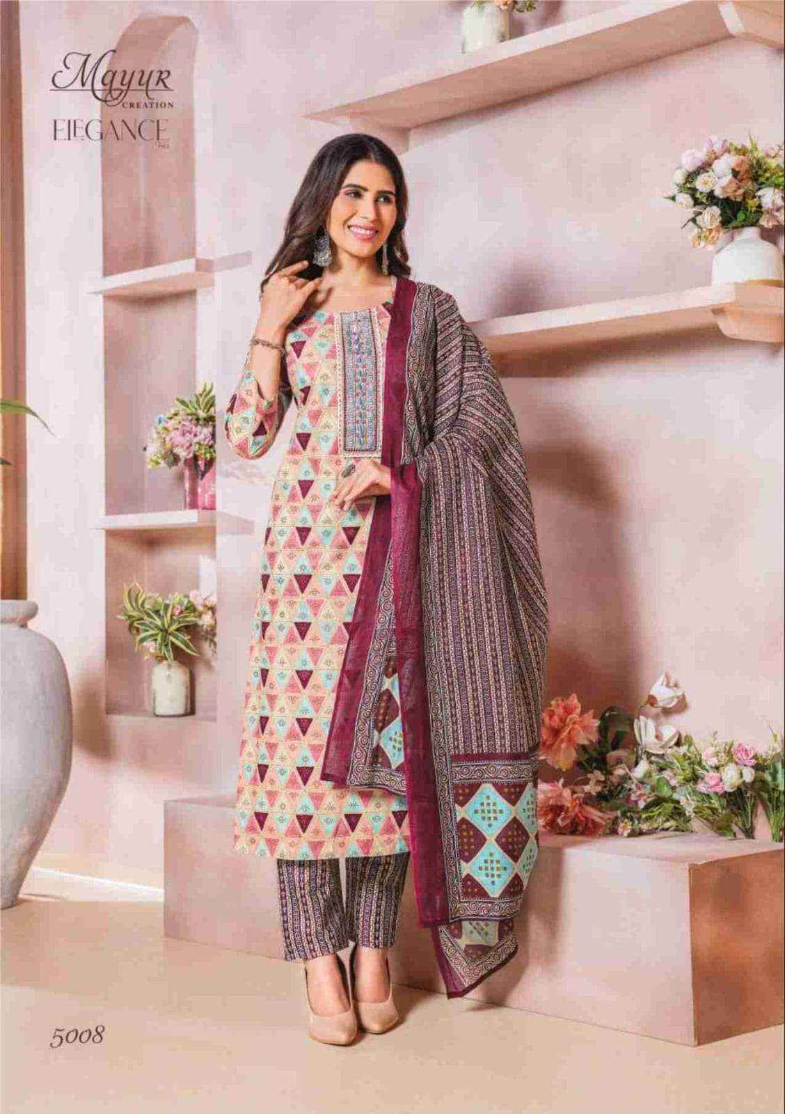 Mayur Creation Elegance Vol-5 Cotton Readymade Suit (10 pcs Catalogue)