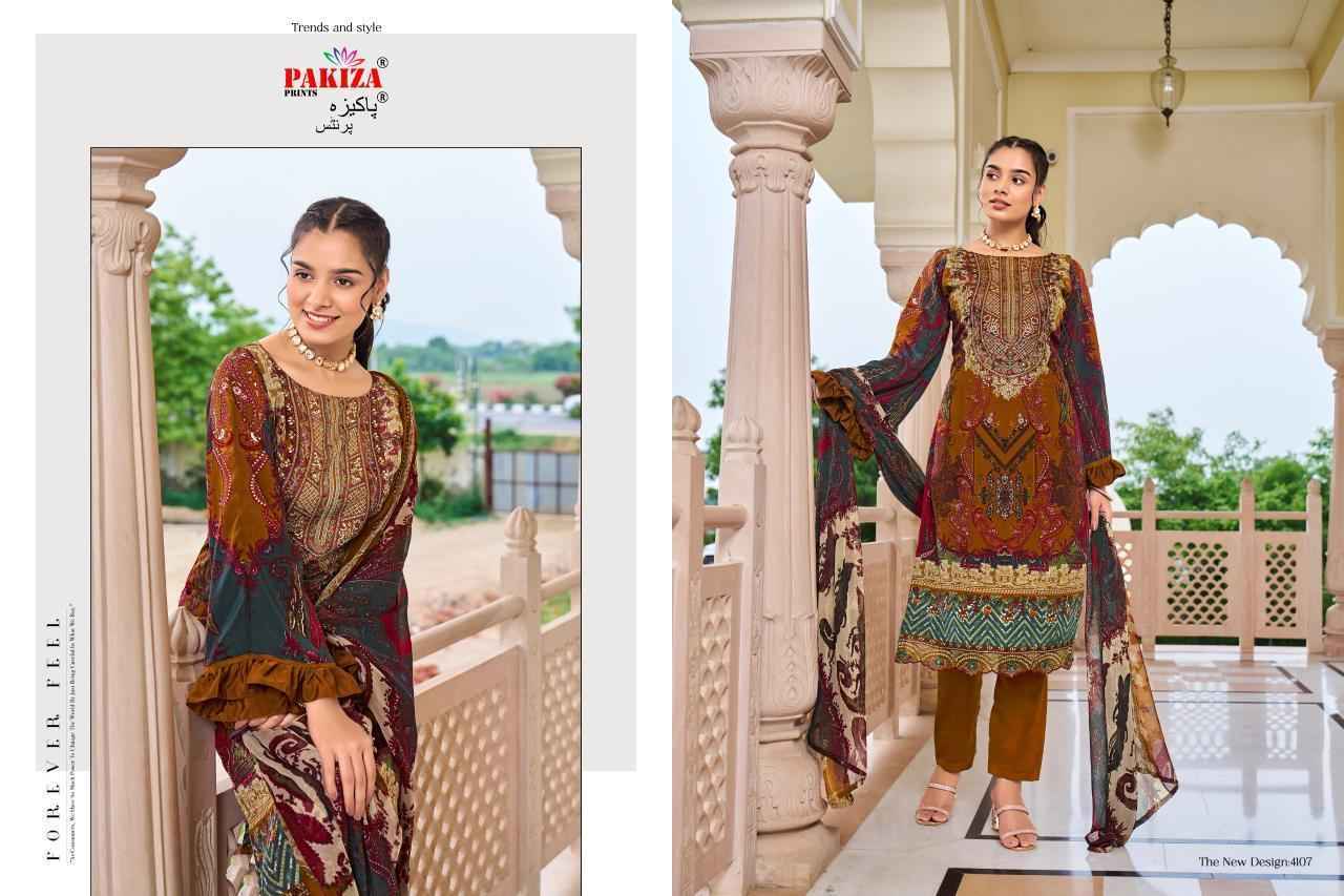 Pakiza Prints Aayat Vol-41 Cotton Dress Material (10 pcs Catalogue)