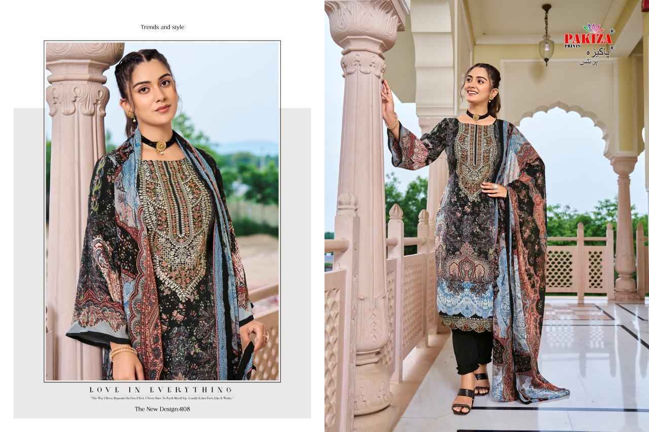 Pakiza Prints Aayat Vol-41 Cotton Dress Material (10 pcs Catalogue)