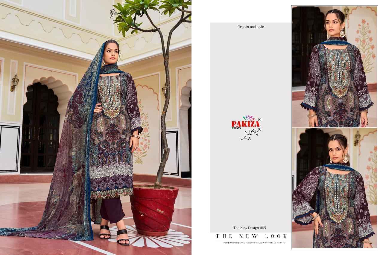 Pakiza Prints Aayat Vol-41 Cotton Dress Material (10 pcs Catalogue)