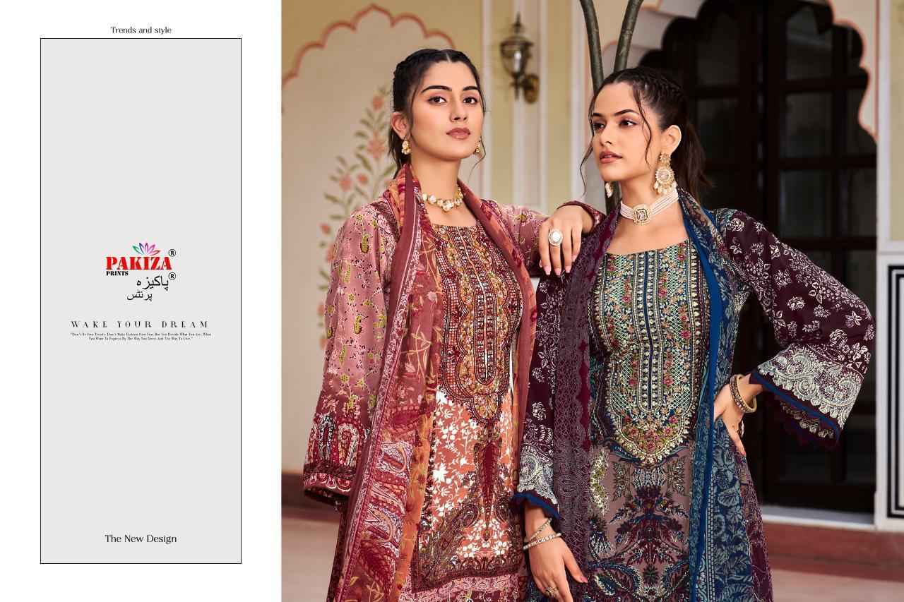Pakiza Prints Aayat Vol-41 Cotton Dress Material (10 pcs Catalogue)