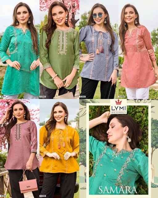 Rangoon Samara Viscose Kurti (6 pcs Catalogue)