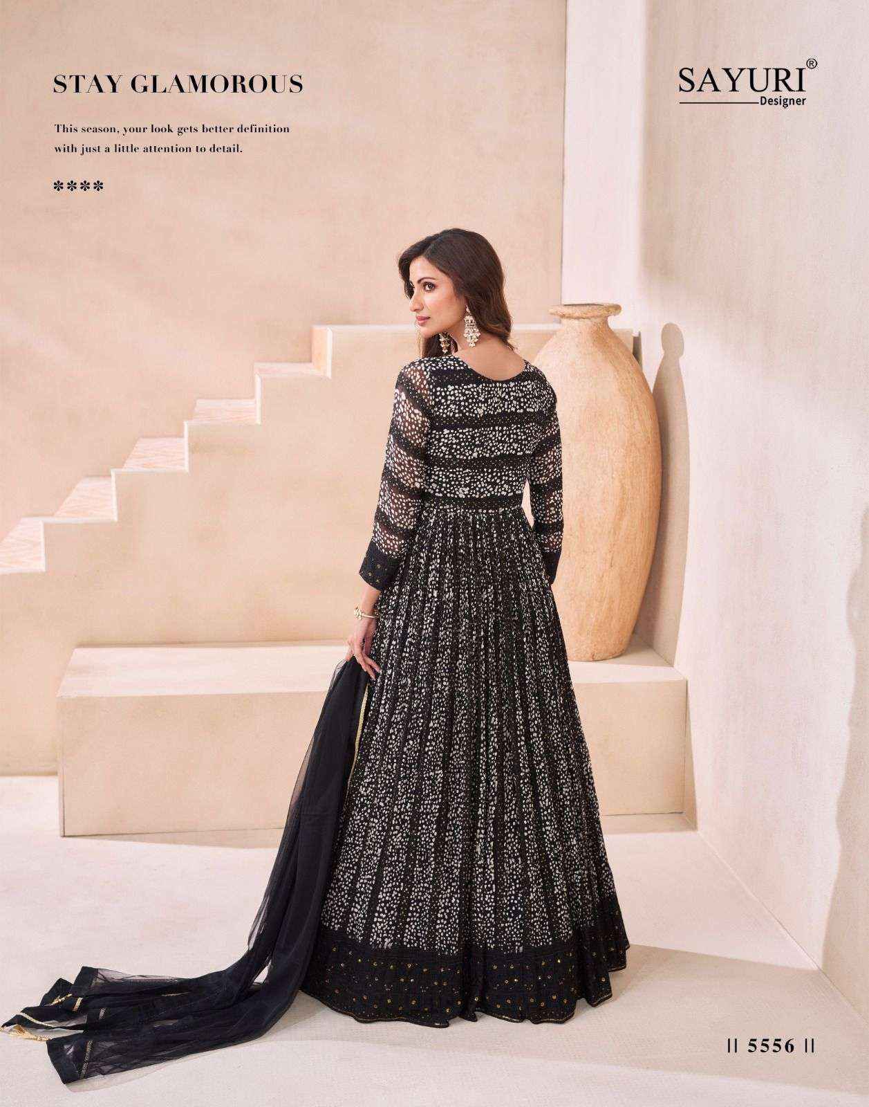 Sayuri Designer Kasheesh Georgette Readymade Dress (3 pcs Catalogue)