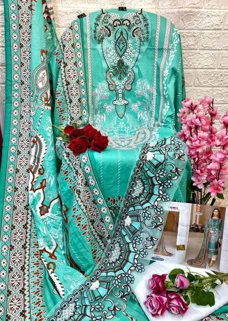 Shraddha Designer Ramsha Vol-1 Lawn Cotton Dress Material (4 pcs Catalogue)