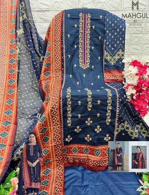 Shraddha Nx Mahgul Bin Saeed Vol-3 Cotton Dress Material (4 pcs Catalogue)