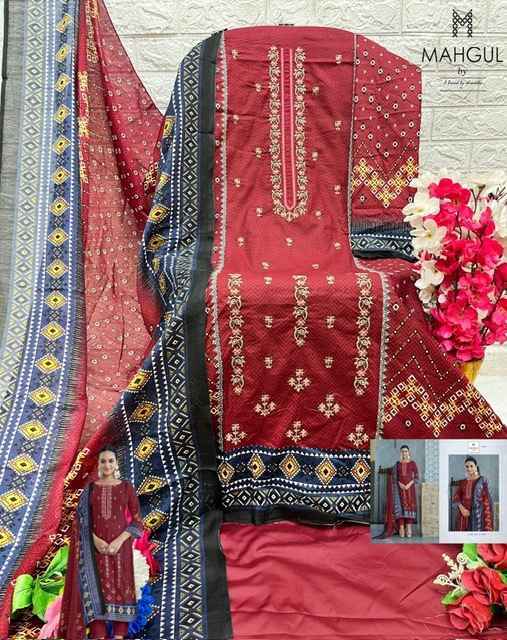 Shraddha Nx Mahgul Bin Saeed Vol-3 Cotton Dress Material (4 pcs Catalogue)