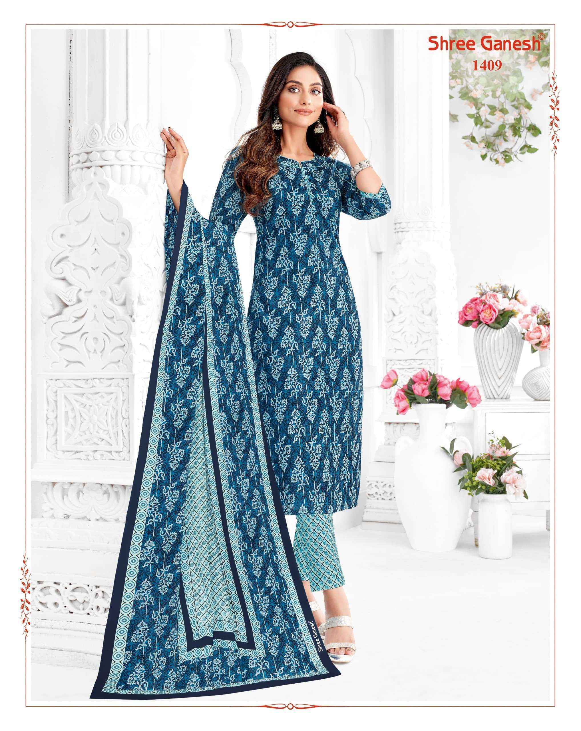 Shree Ganesh Vaani Vol-4 Jaipuri Cotton Readymade Suit (20 pcs Catalogue)