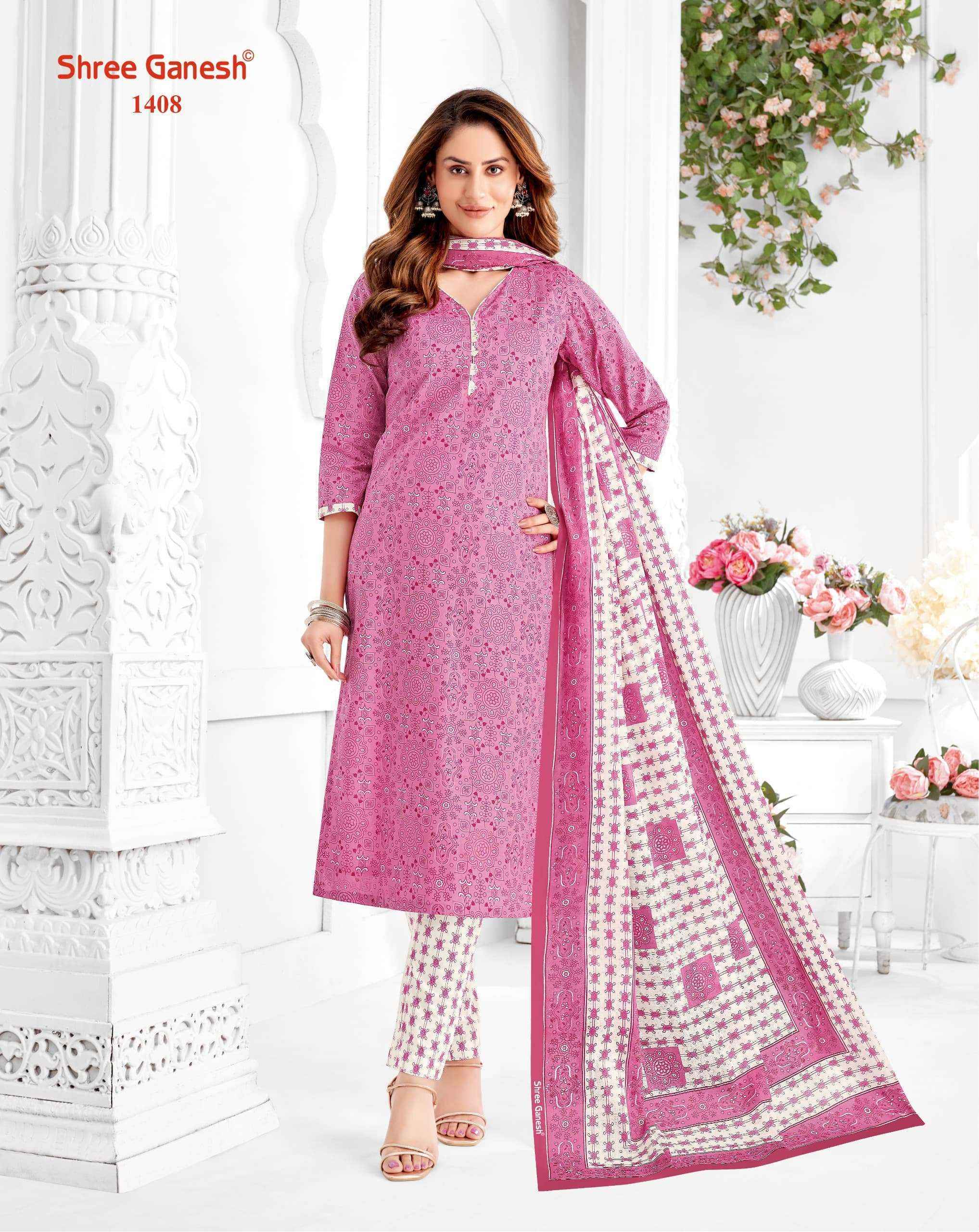 Shree Ganesh Vaani Vol-4 Jaipuri Cotton Readymade Suit (20 pcs Catalogue)