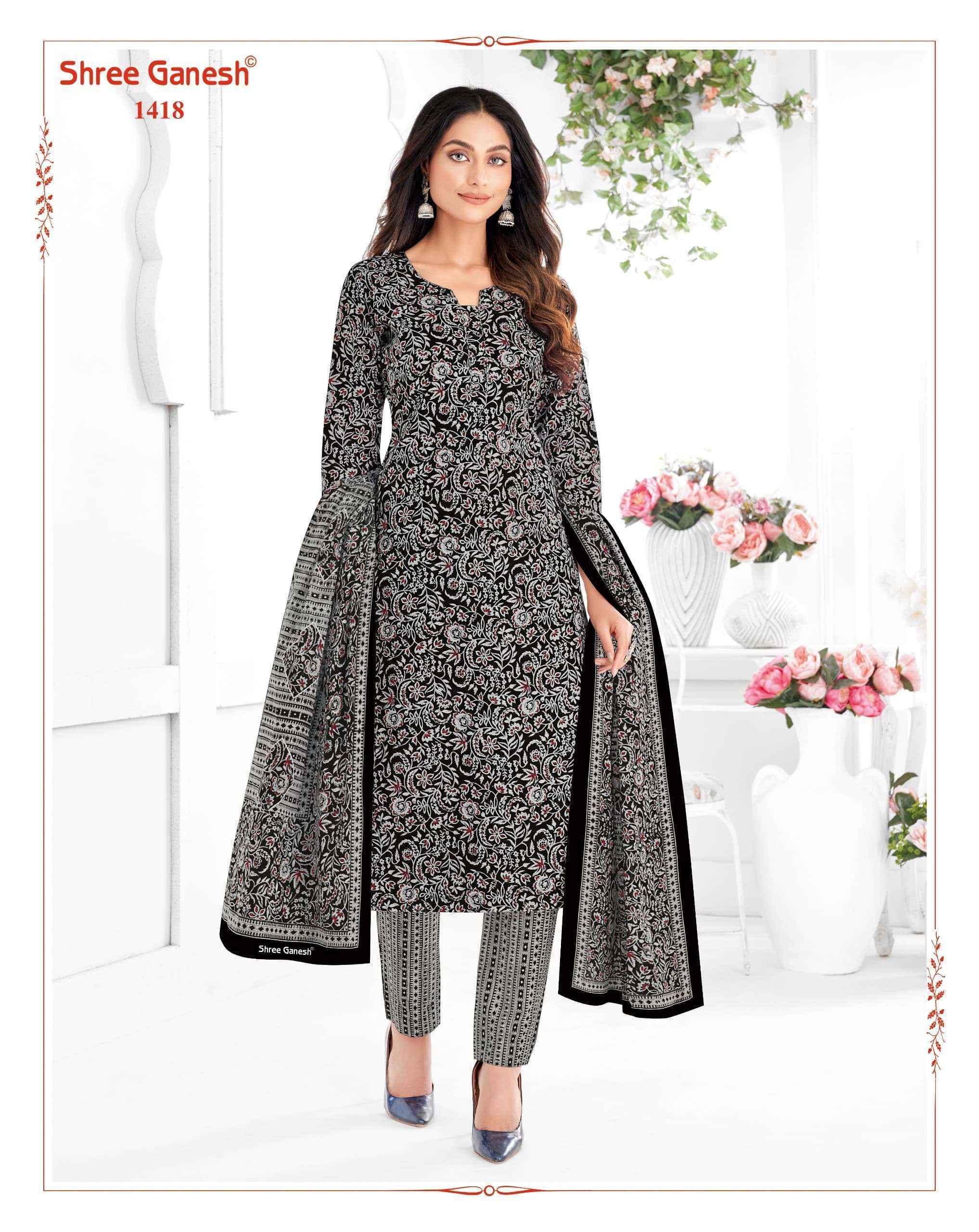 Shree Ganesh Vaani Vol-4 Jaipuri Cotton Readymade Suit (20 pcs Catalogue)