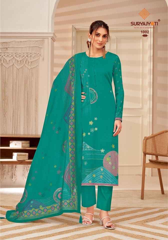 Suryajyoti Kaara Vol 1 Jam Satin Dress Material Online Womens Clothing Store