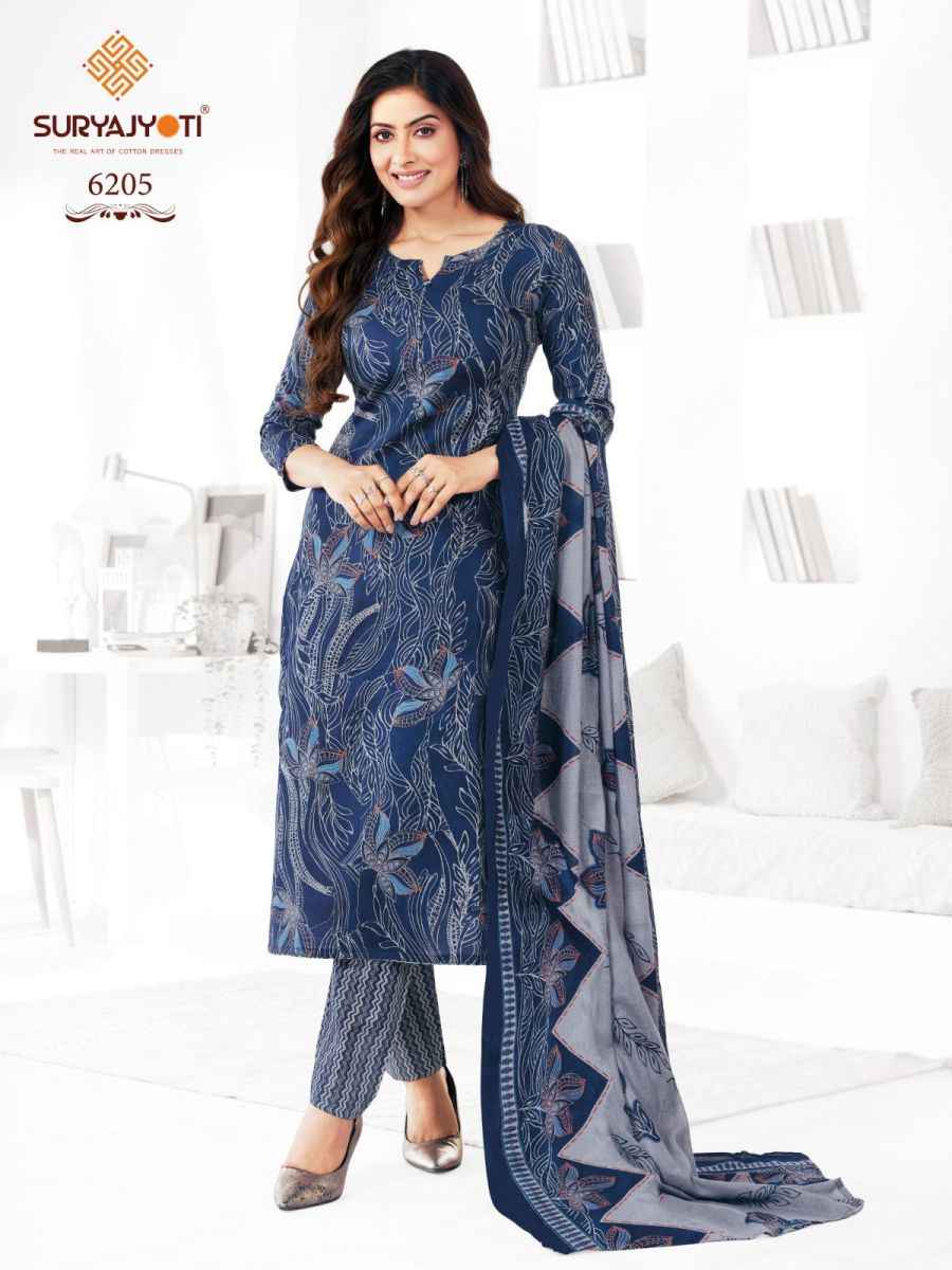 Suryajyoti Trendy Cotton Vol-62 Cotton Readymade Suit (20 pcs Catalogue)