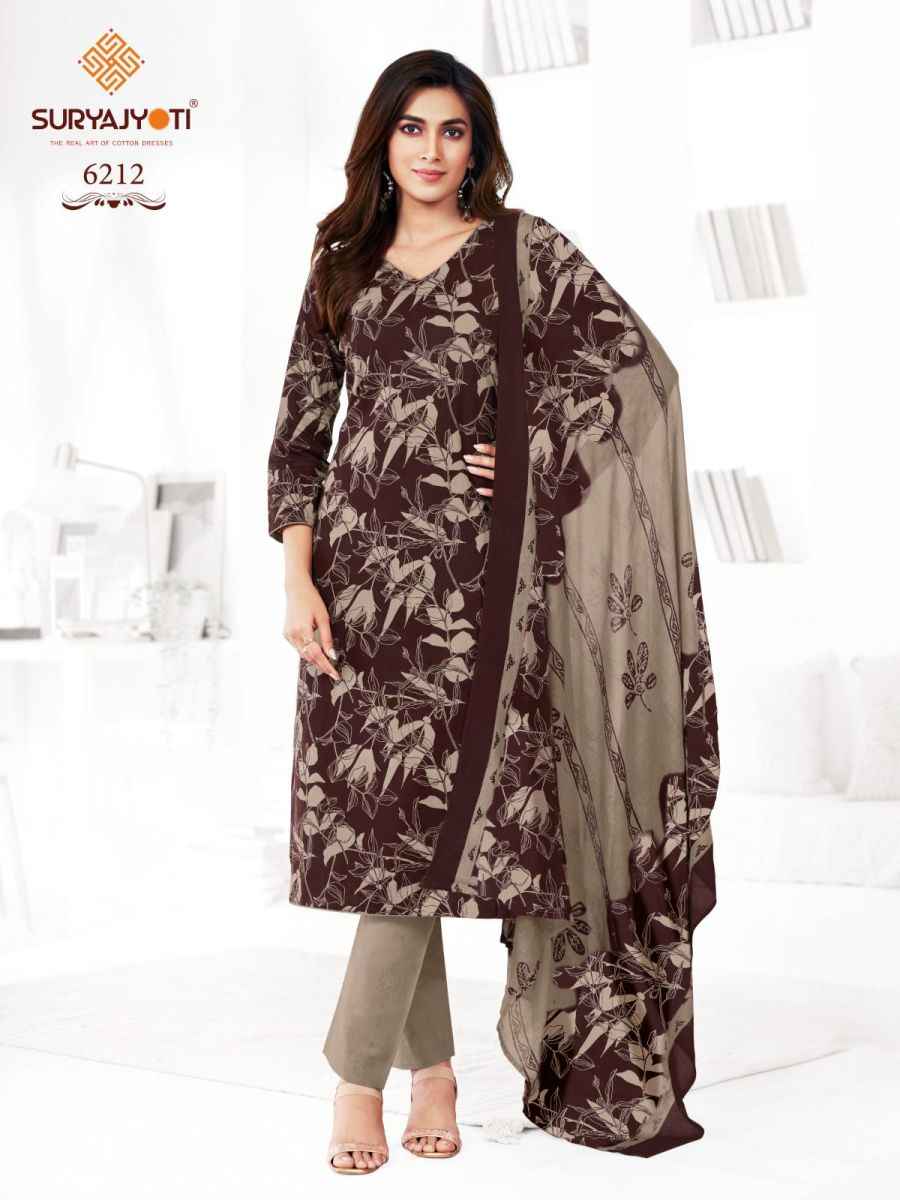 Suryajyoti Trendy Cotton Vol-62 Cotton Readymade Suit (20 pcs Catalogue)