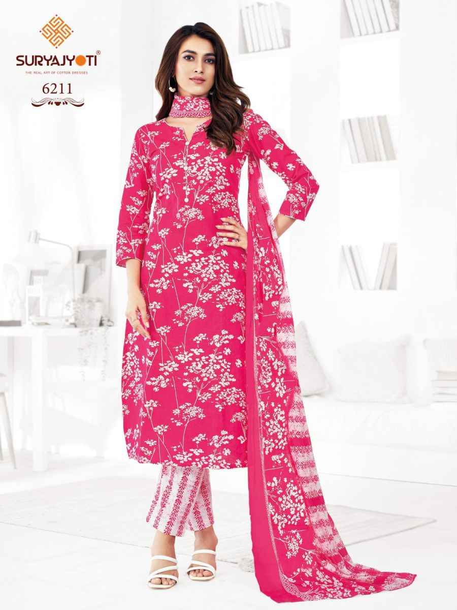 Suryajyoti Trendy Cotton Vol-62 Cotton Readymade Suit (20 pcs Catalogue)
