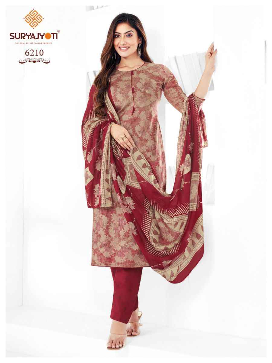 Suryajyoti Trendy Cotton Vol-62 Cotton Readymade Suit (20 pcs Catalogue)