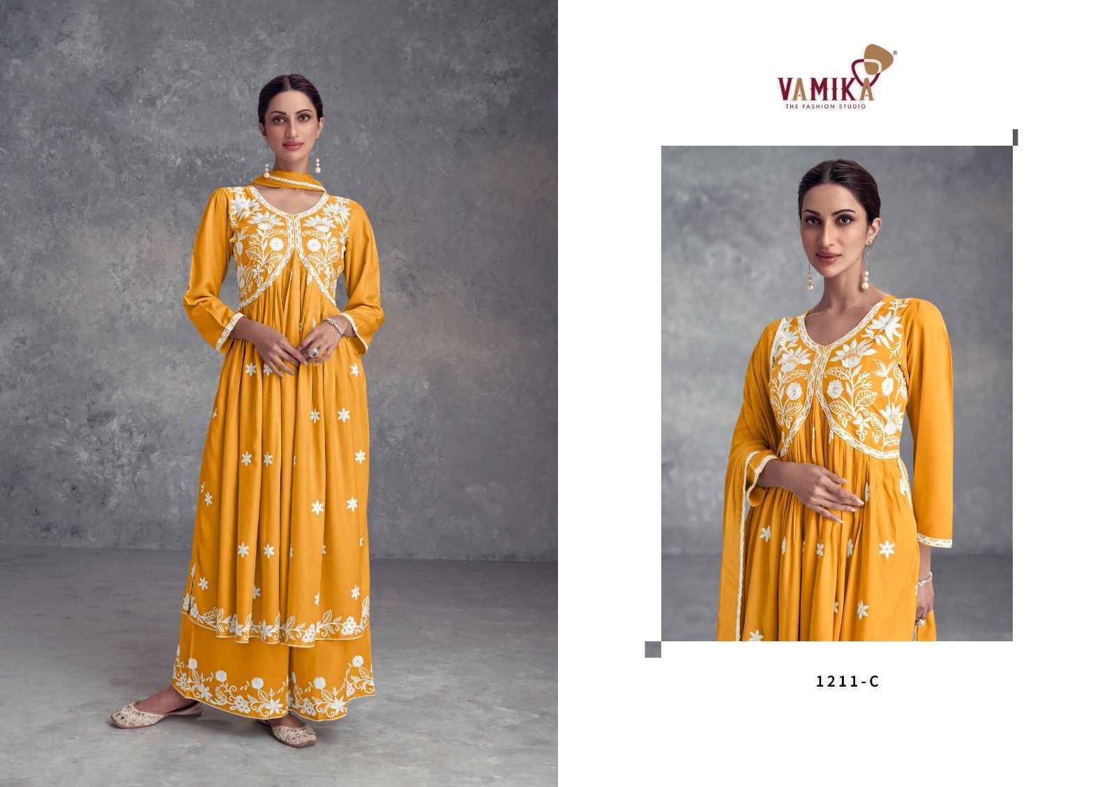 Vamika Aadhira Vol-10 Rayon Readymade Suit (5 pcs Catalogue)