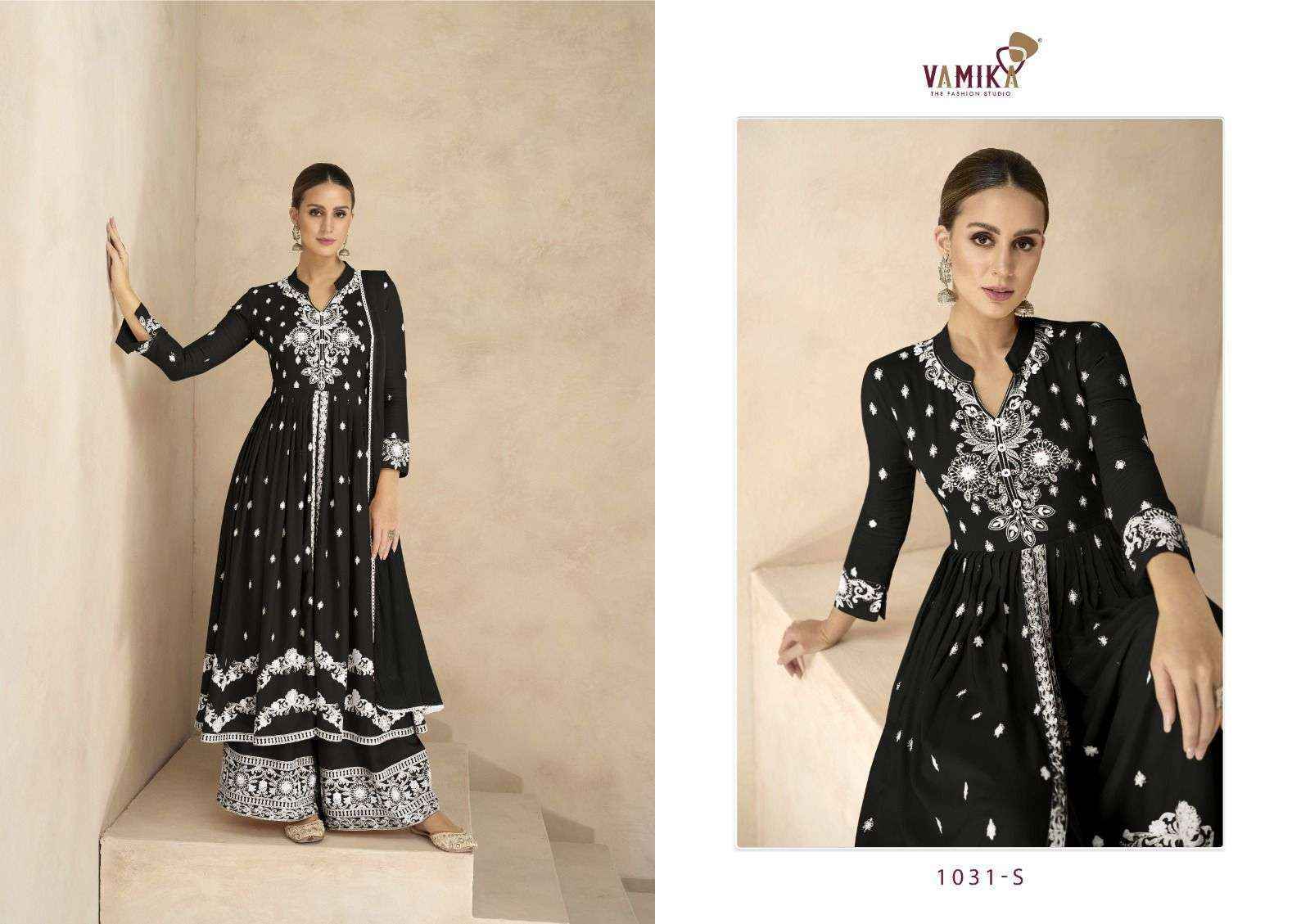 Vamika Lakhnavi Vol-6 Platinum Rayon Readymade Dress (5 pcs Catalogue)