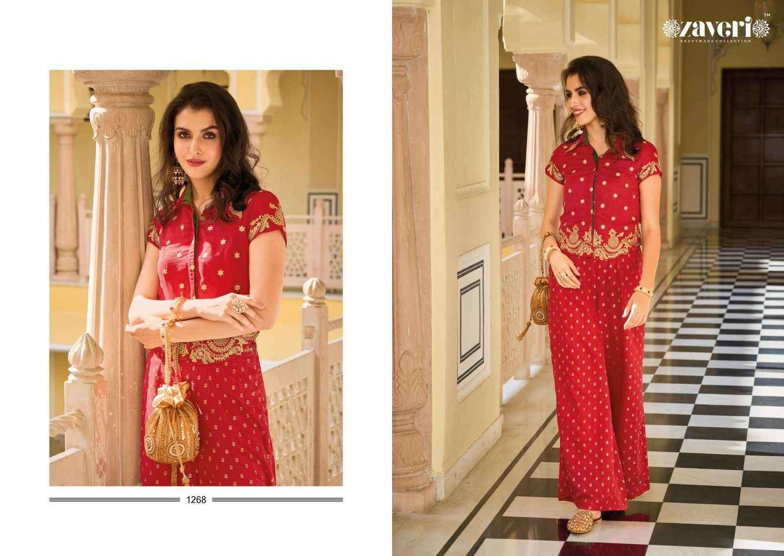 Zaveri Farida Silk Cord Set (2 pcs Catalogue)