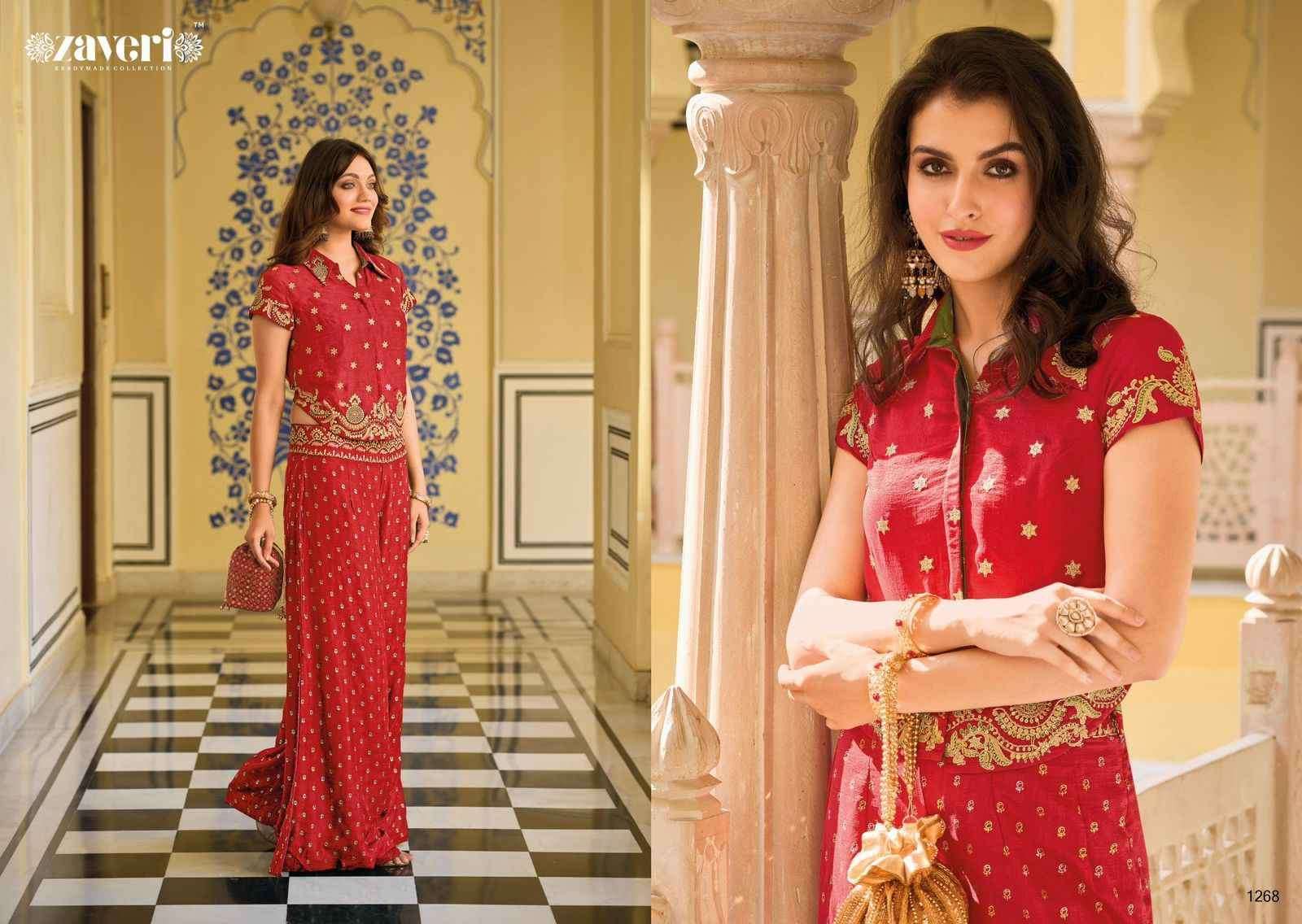 Zaveri Farida Silk Cord Set (2 pcs Catalogue)