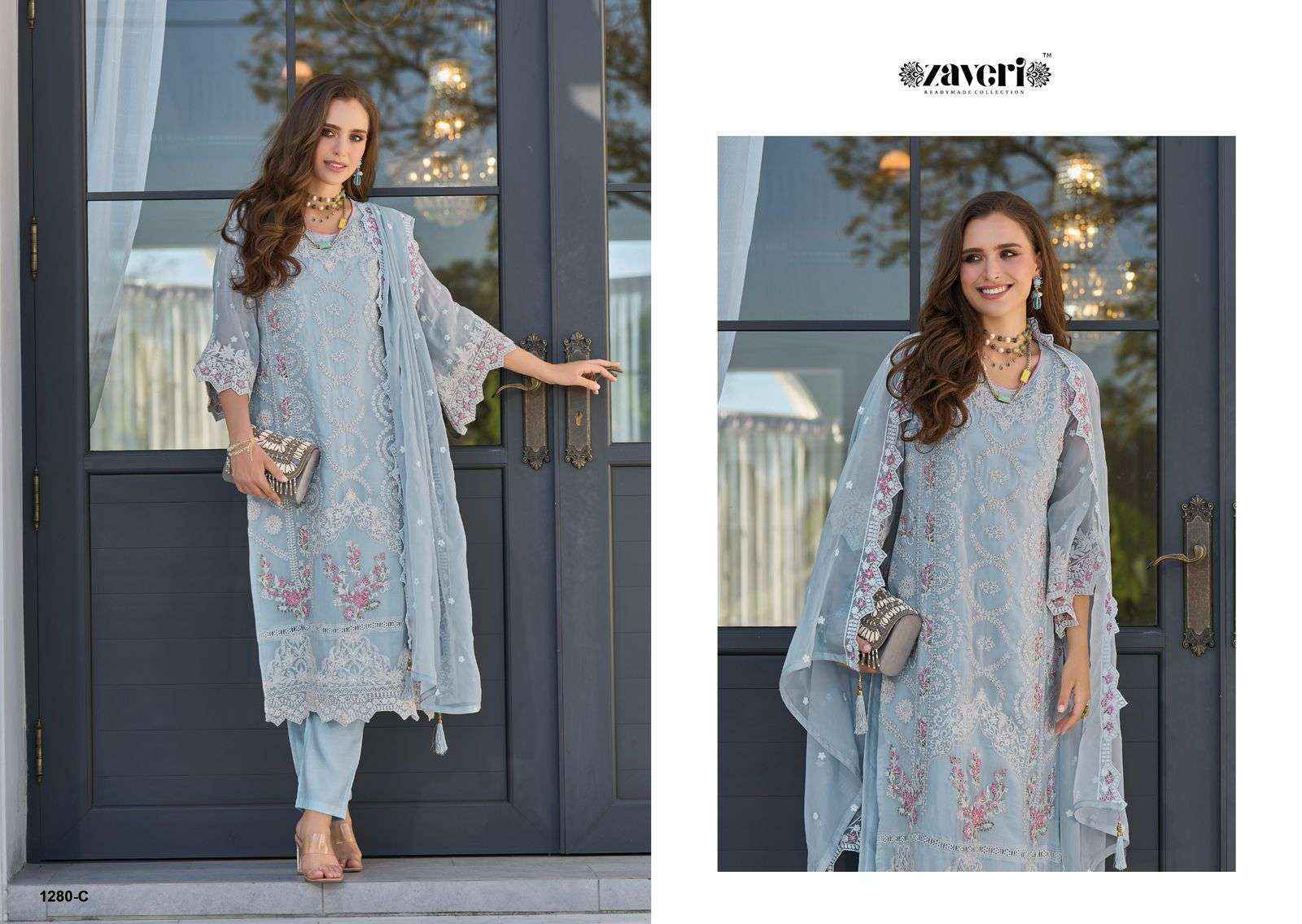 Zaveri Femina 2 Color Edition Vol 2 Organza Readymade Suit (3 pcs Catalogue)