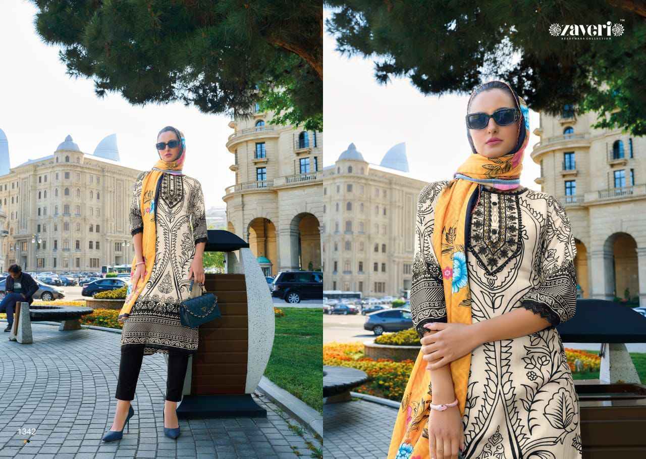 Zaveri Rangeen Muslin Readymade Suit (2 pcs Catalogue)