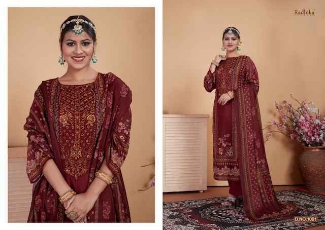 Azara Razo Cotton Dress Material (4 pcs Catalogue)