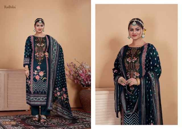 Azara Razo Cotton Dress Material (4 pcs Catalogue)