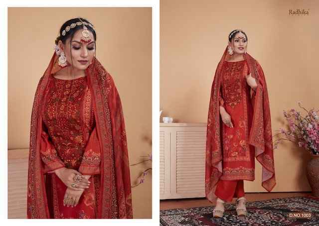 Azara Razo Cotton Dress Material (4 pcs Catalogue)