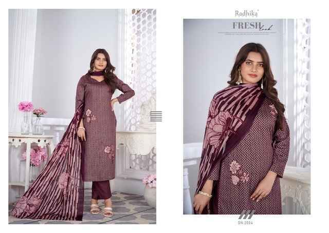 Azara Romani Cotton Dress Material (4 pcs Catalogue)