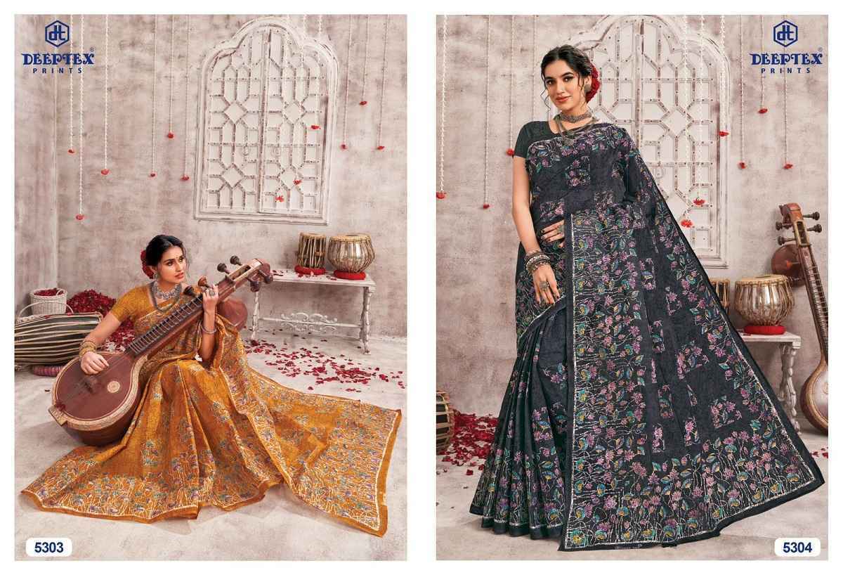 Deeptex Mother India Vol-53 Cotton Saree (30 pcs Catalogue)