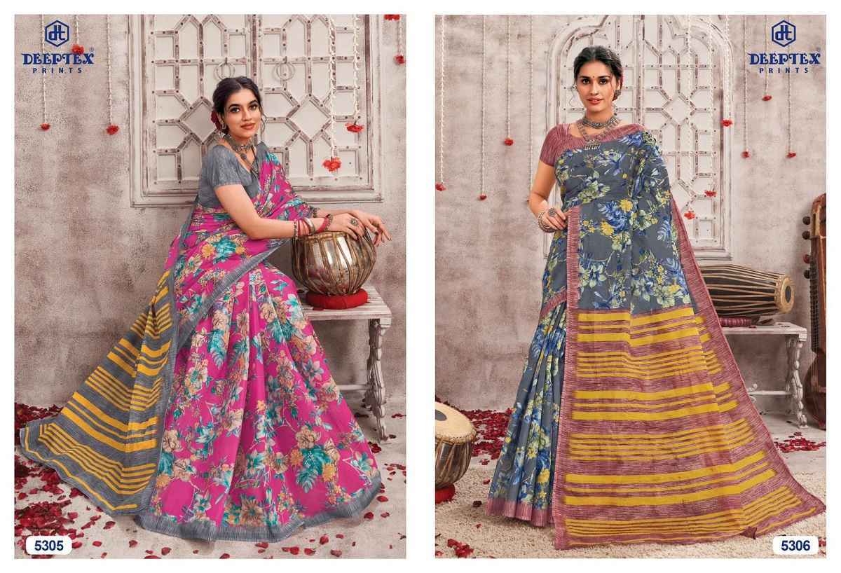 Deeptex Mother India Vol-53 Cotton Saree (30 pcs Catalogue)