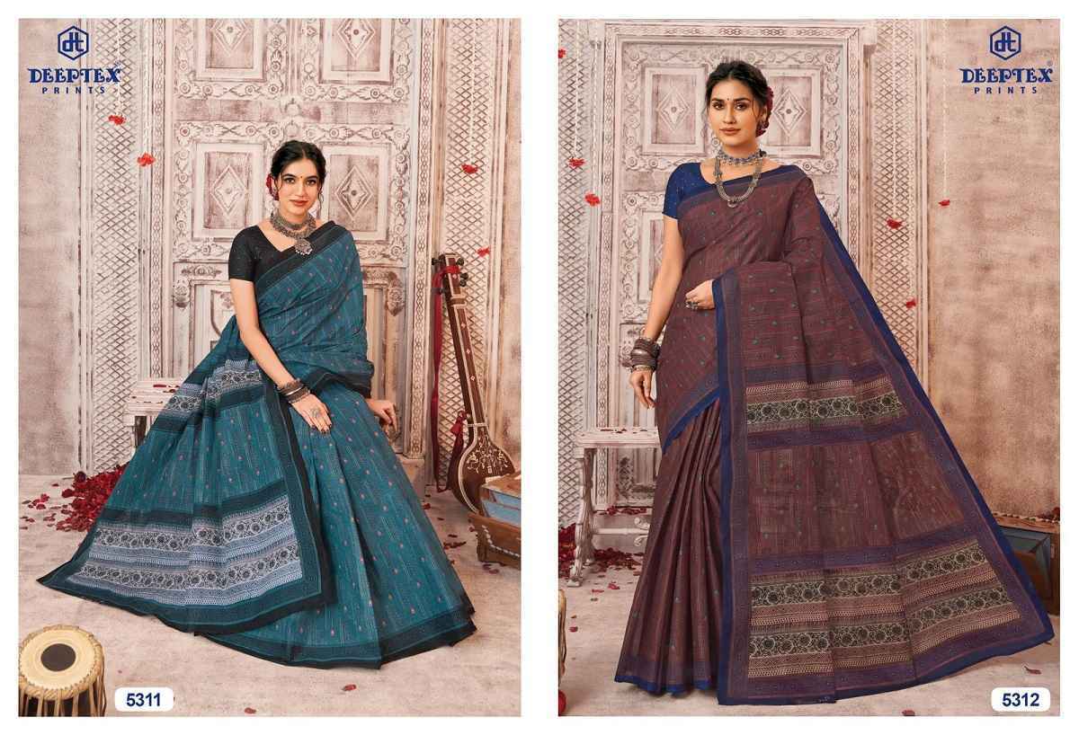Deeptex Mother India Vol-53 Cotton Saree (30 pcs Catalogue)